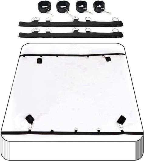 Amazon.com: Bed Bonage Straps Adult Bed Straps for Adult Play Queen Bed