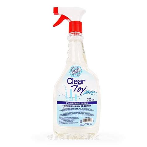 Купить Спрей CLEAR TOY очищающий 700 мл — sex shop Extaz