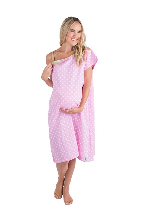 Gownies - Designer Hospital Gown Labor Kit (XXL Prepregnancy 18-24 ...