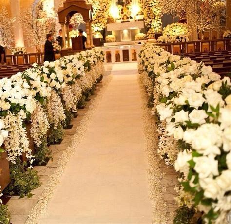 Chapel Wedding Decor Inspiration