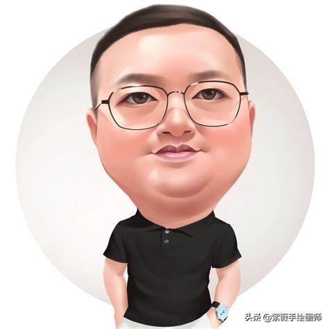 Change your avatar. Middle-aged man hand-painted 3D comic avatar mature