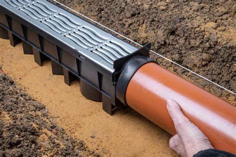 underground driveway drain box