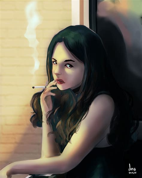 ArtStation - 200221 smoking