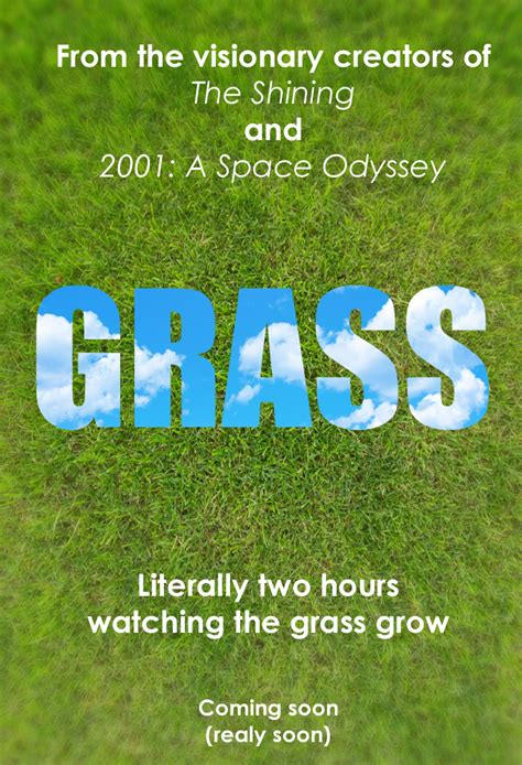 Grass Movie Poster by JubaAj on DeviantArt