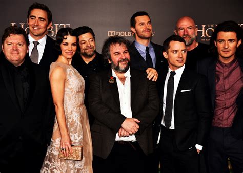 The Hobbit • The Hobbit Cast @ The Hobbit: BOTFA LA Premiere...