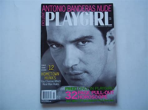 Who was the first male centerfold in playgirl magazine - winnerret