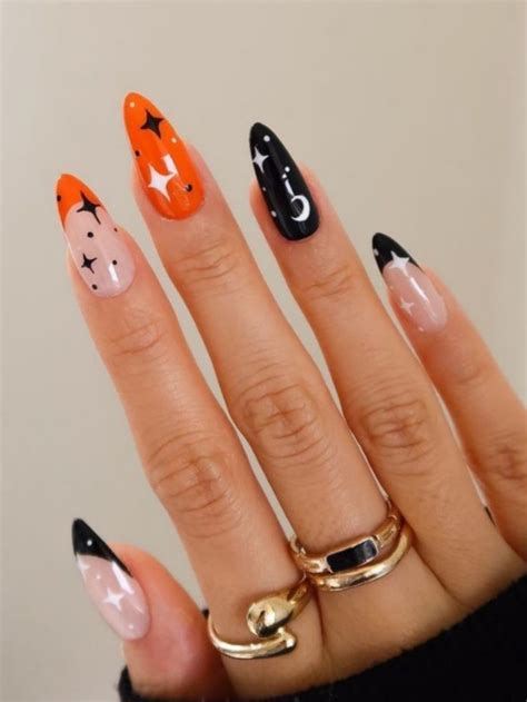 Black French Tip Nails: 45+ Classic Designs and Ideas (Halloween Nails