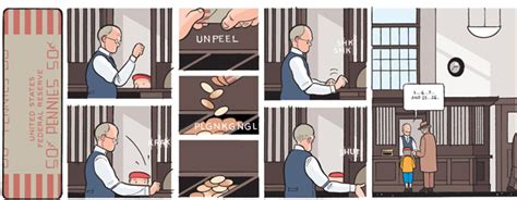 Heads or Tails, A Comic About a Penny's Journey by Chris Ware