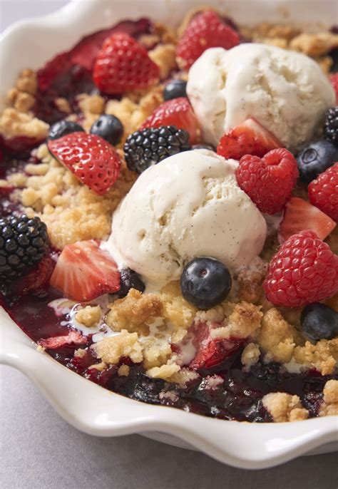 Mixed berry cobbler – Artofit