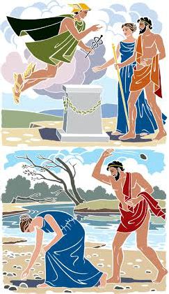 deucalion  flood deucalions flood