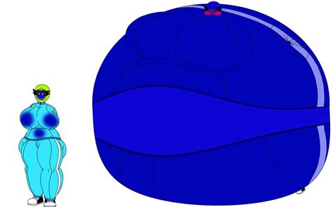 Zoey Olmar Blueberry Inflation by Tom17ha on DeviantArt