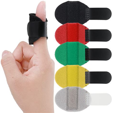 5 Pieces Finger Splints, Finger Support Brace Finger Stabilizer Kit