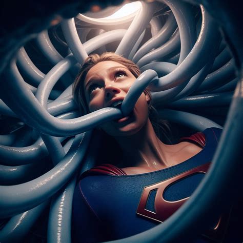 supergirl tentacle peril  wondersarah  deviantart