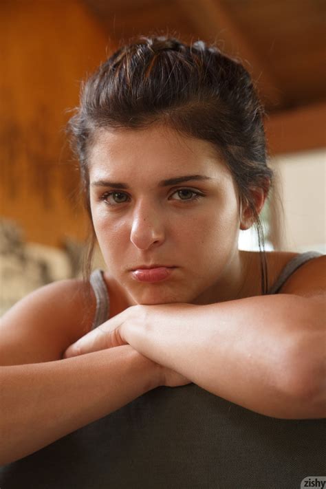 Leah Gotti, women, pornstar, face, arms crossed, brunette, Zishy, sad