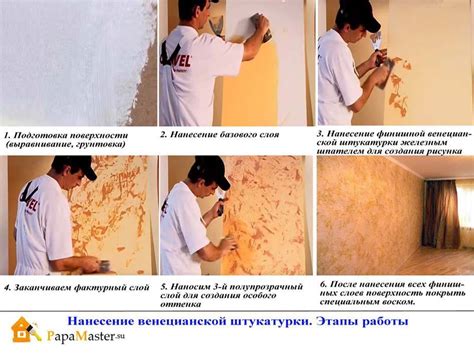 Венецианская краска: виды составов и техника нанесения, как избежать ...