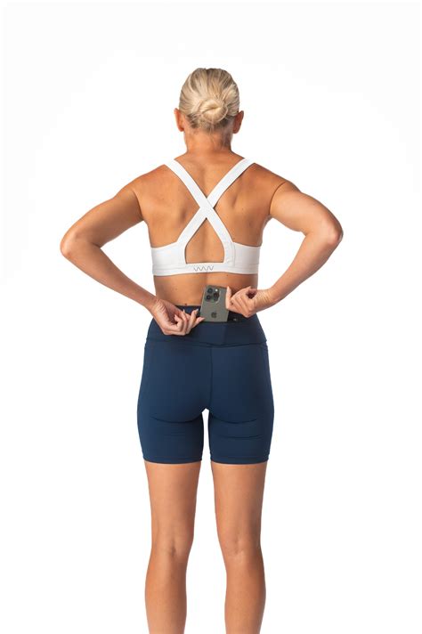 womens  bit longer shorts  navy