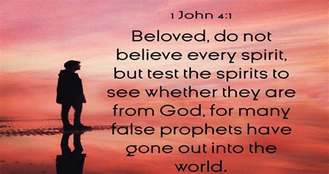 1 John 4 do not believe every spirit (Listen to, Dramatized or Read ...