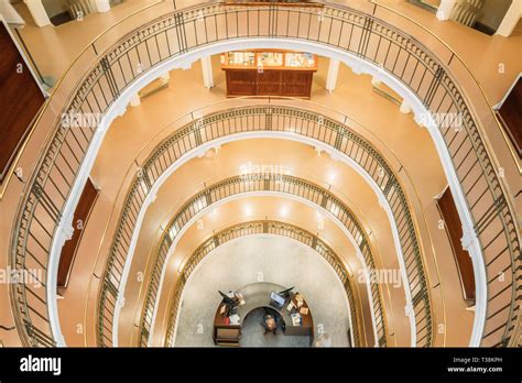 Helsinki, Finland. Interior Of The National Library Of Finland Stock ...