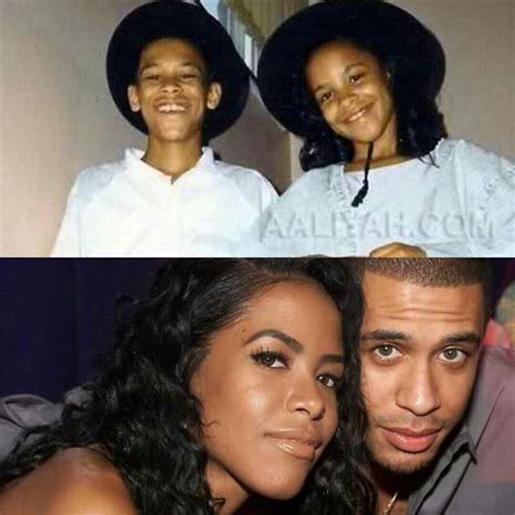 Aaliyah and brother Rashad | Aaliyah singer, Aaliyah pictures, Aaliyah ...