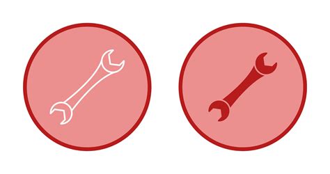 Spanner Vector Icon 24849173 Vector Art at Vecteezy