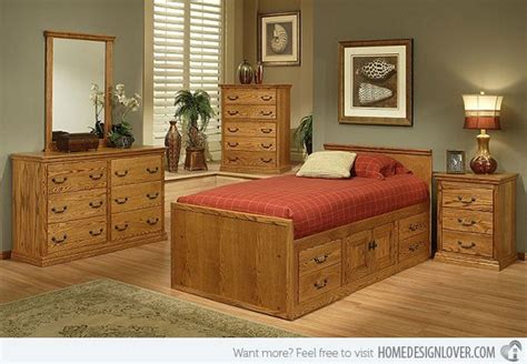 15 Oak Bedroom Furniture Sets | Home Design Lover | Oak bedroom furniture sets, Oak bedroom ...