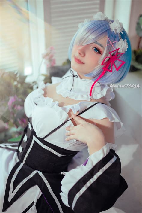 Rem cosplay by Aluctoria : r/cosplaygirls