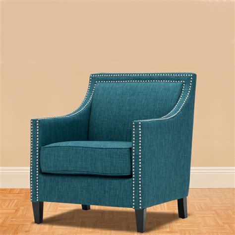 Tanner Teal Accent Chair - Fatima Furniture