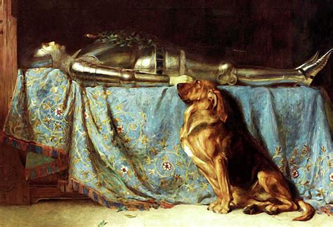 Dog Loyalty - Requiescat - Rest in Peace Mixed Media by Briton Riviere ...