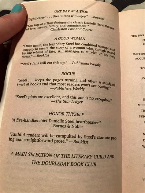 Printable List Of Danielle Steel Books In Order - prntbl