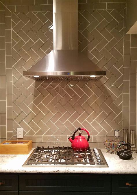 16+ Herringbone subway tile backsplash ideas in 2021 | backsplashpart