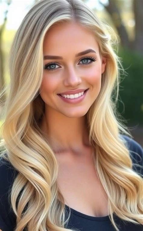 beautiful blonde hair woman 1