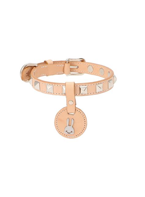 Leather choker for small dogs