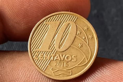 Quantas Moedas De 10 Centavos Fazem 1 Real - Moeda de 10 centavos modelo novo do real que vale 250 vezes mais ...