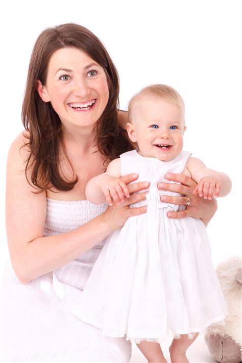 mother  daughter smiling  stock photo public domain pictures
