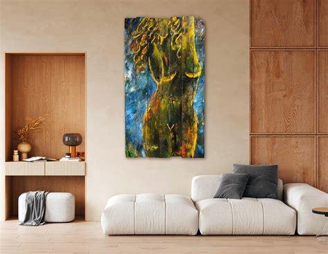 Kristy Chettle - 'Eve' Large Nude Woman Figurative Contemporary Oil On