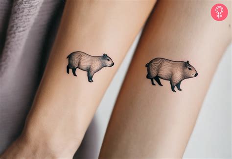 8 Amazing Capybara Tattoo Ideas And Meanings