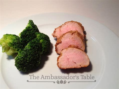 Lean and tender: Roasted Pork Fillet With Cranberries - The Ambassador ...