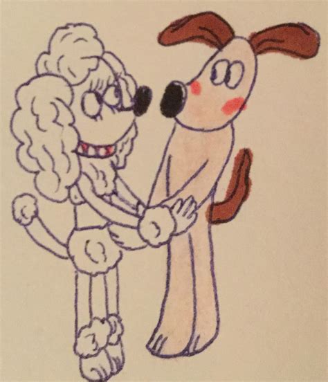 Gromit and Fluffles by coralinefan4ever on DeviantArt