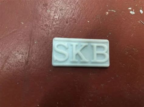 mm white plastic mold  piece  coimbatore id