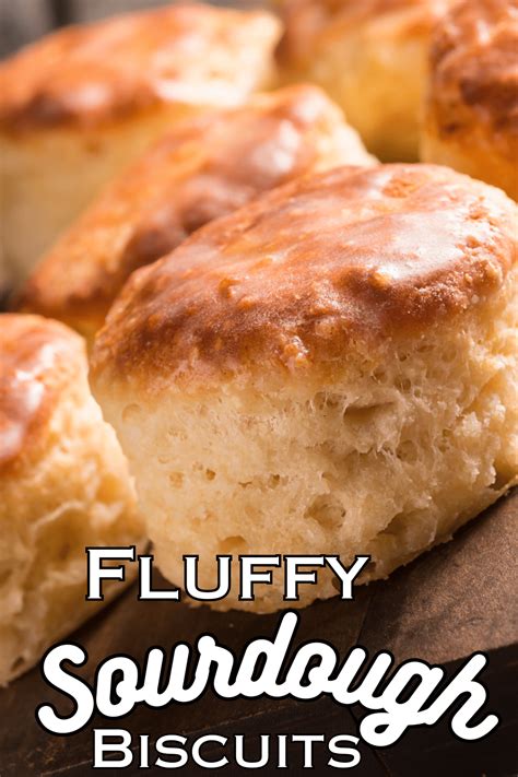 Fluffy Sourdough Biscuits With Buttermilk, The Best Recipe!
