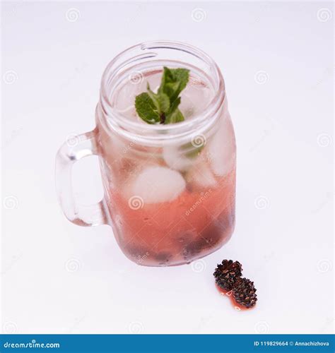 Soft Drinks. Homemade Lemonade. Stock Photo - Image of berry, closeup ...