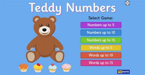 Learning to Count up to 15 with Teddy Numbers Interactive Maths Game ...