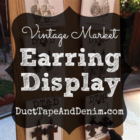 Handmade Earring Display DIY