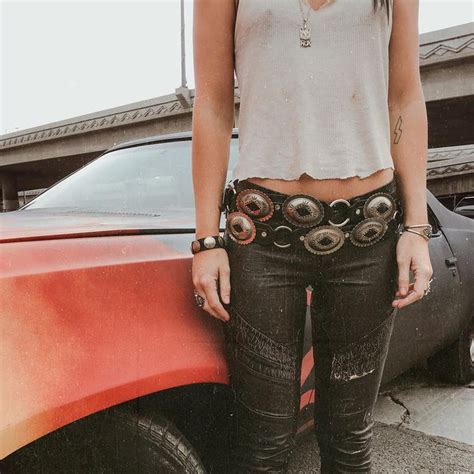 instagram fashion clothes concho belt outfit