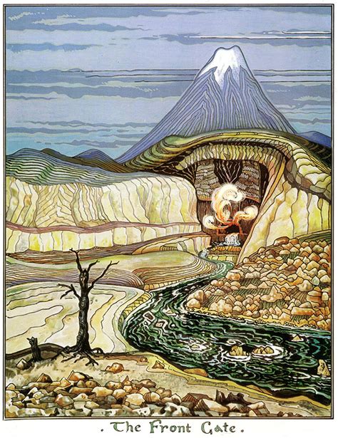 File:J.R.R. Tolkien - The Front Gate (Colored by H.E. Riddett).png ...