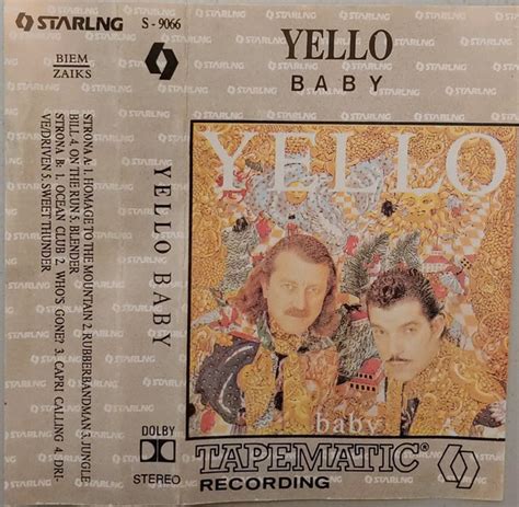 Yello – Baby (1991, Cassette) - Discogs