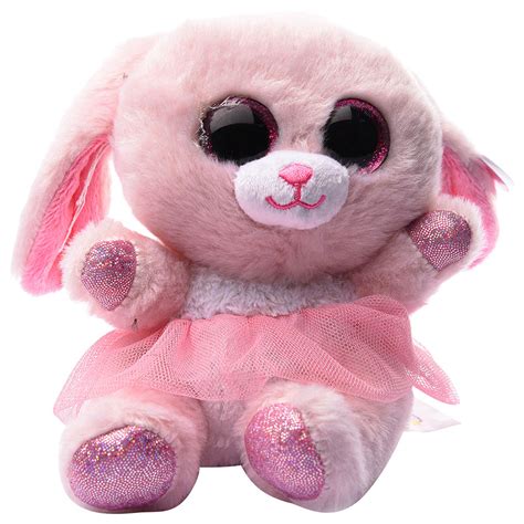 Cuddly Loveables - Pink Bunny Plush Toy 15cm