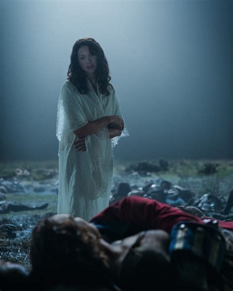 Outlander Fandom Forever - "This vision of an ethereal Claire in white