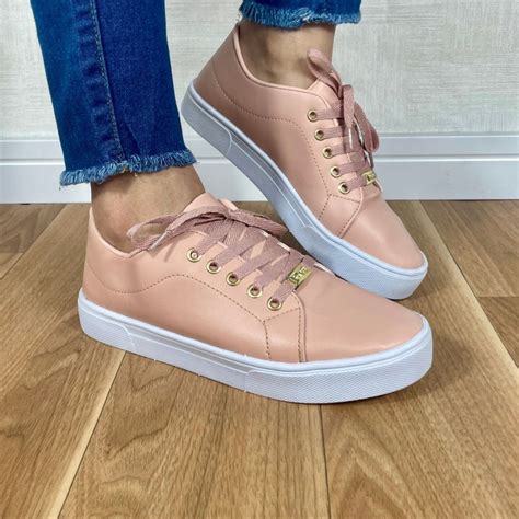 Moda Tenis Feminino - Tenis Feminino Casual Sapatilha Feminina Tênis Sapatenis Confortável ...