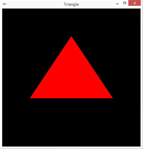 program  plot triangle